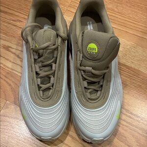 Nike Air Max Men's Sneakers - Olive and Light Gray